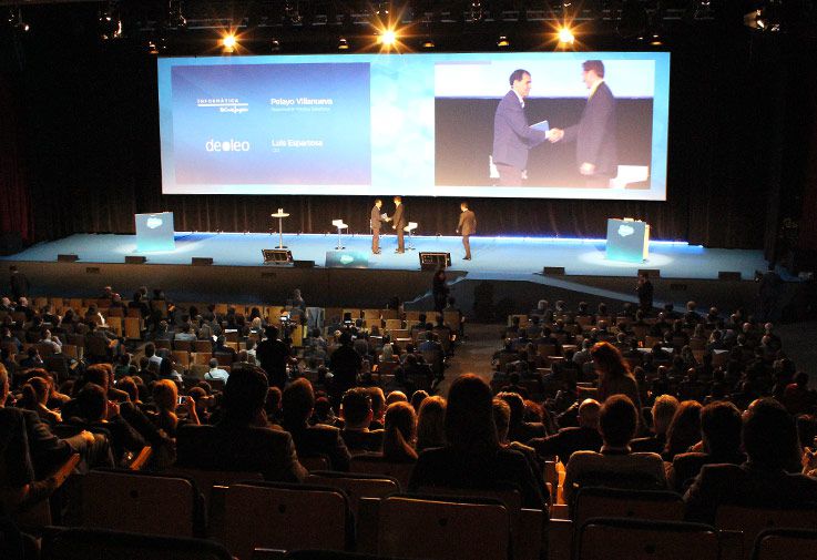 Salesforce Essentials Madrid 2015 - Demo LeadClic KeyNote Room