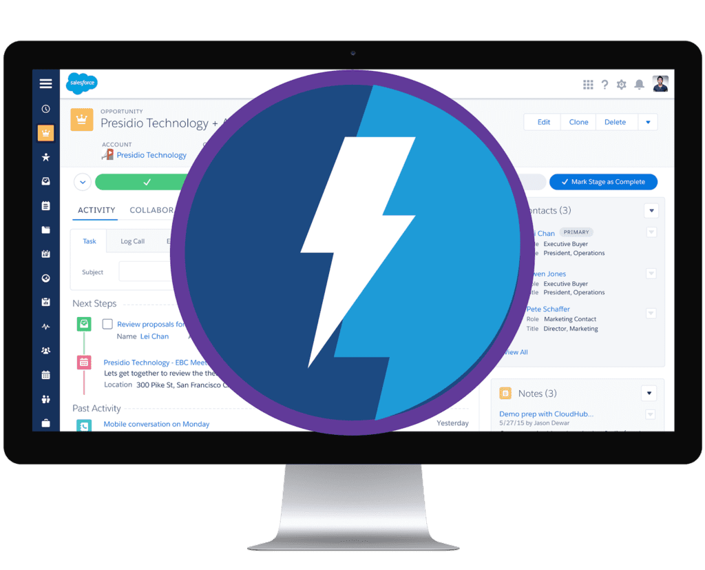 Salesforce Lightning Interfaz