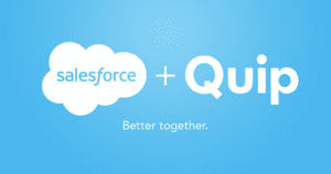 Logo Quip adquisiciones Salesforce